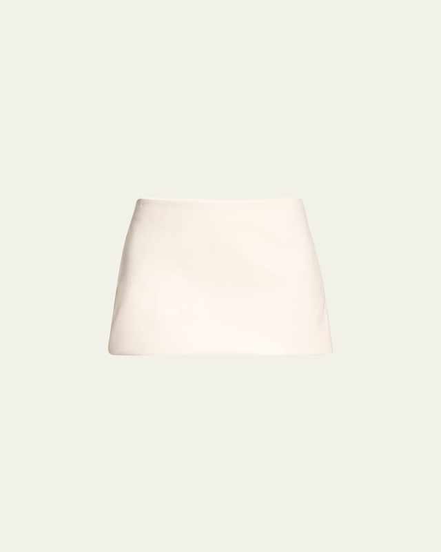 Jett Leather Mini Skirt
